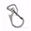 Outdoor EDC Climbing Tool Titanium Carabiner Schlüsselbund